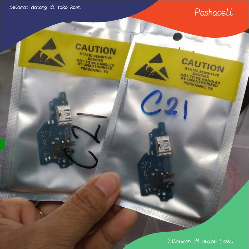 FLEXSIBEL FLEXIBLE CAS KONEKTOR CHARGER REALME C21 ORIGINAL