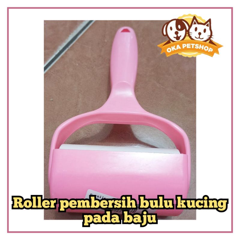 Roller Bulu Kucing Pada Baju/Sofa/Kain / Pembersih bulu kucing &amp; anjing