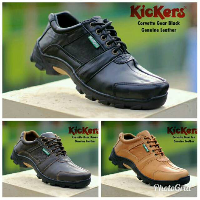 SEPATU KICKERS SEMI TRACKING KULIT