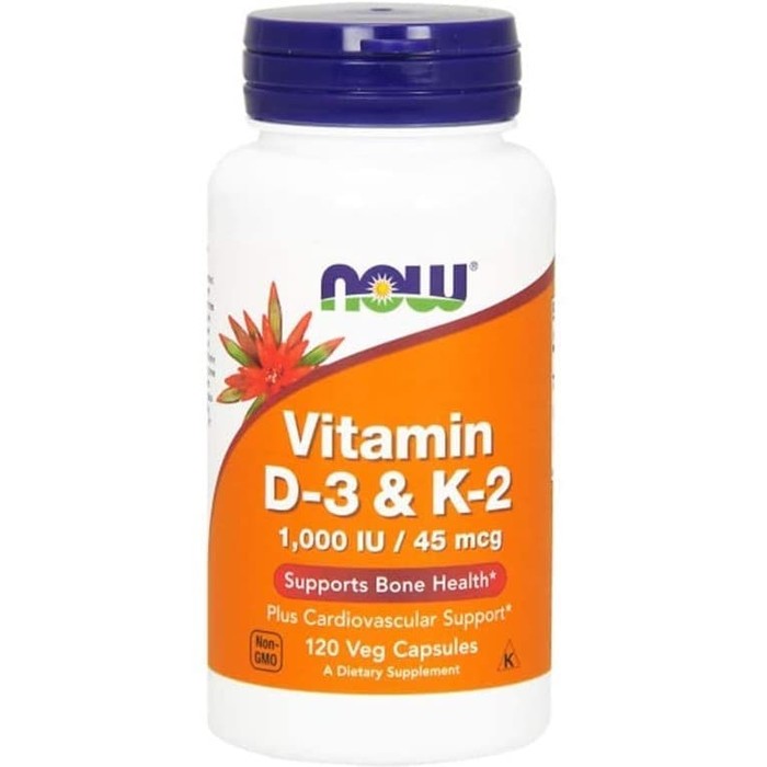 Now Food D3 K2 ORI USA Vit Now D3 K2 Vit D3 K2 Ori USA Vitamin D3 K2