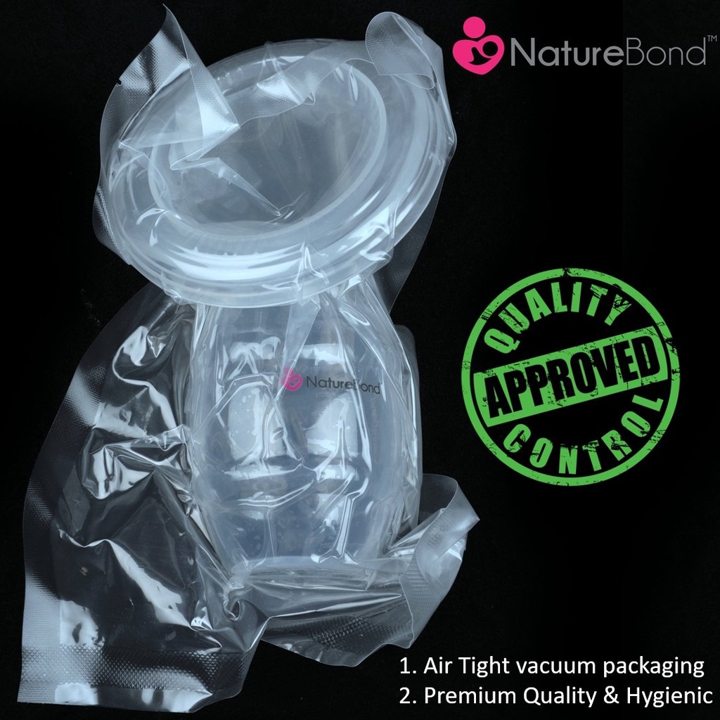 Nature Bond Silicone Breast Pump Basic Pack