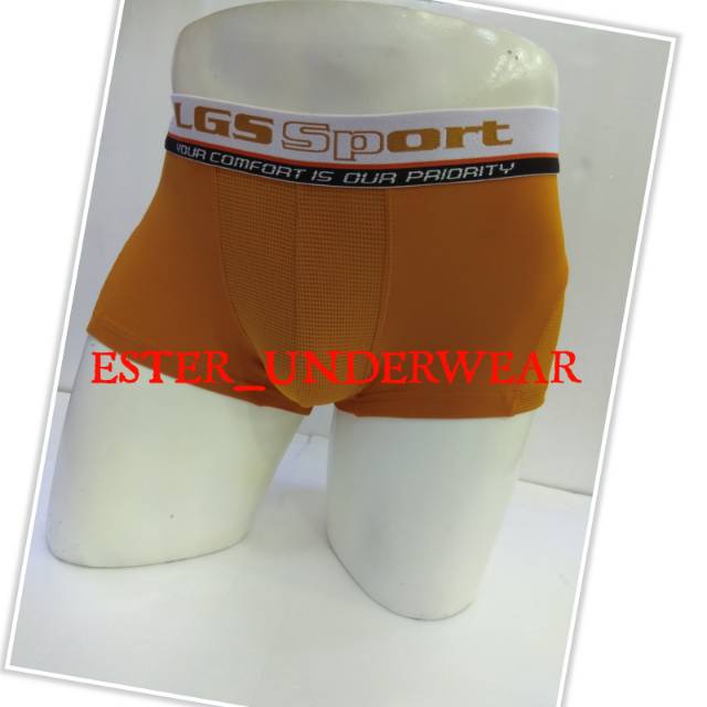 CELANA DALAM BOXER LGS 644 ISI 3Pcs