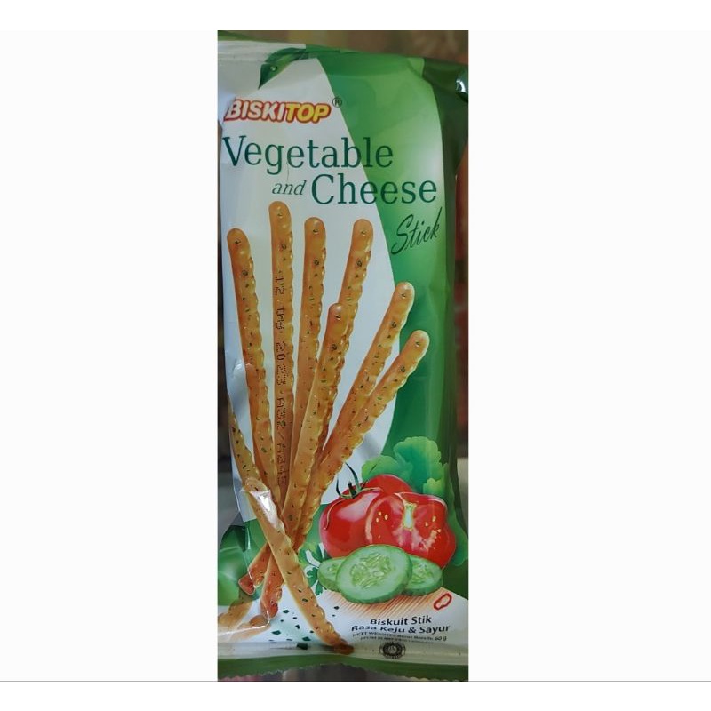 

Vegetabel and Cheese Biskuit Stik Rasa Sayuran dan Keju