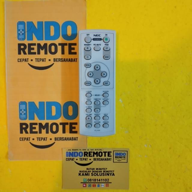 REMOTE REMOT PROYEKTOR PROJECTOR NEC ORIGINAL