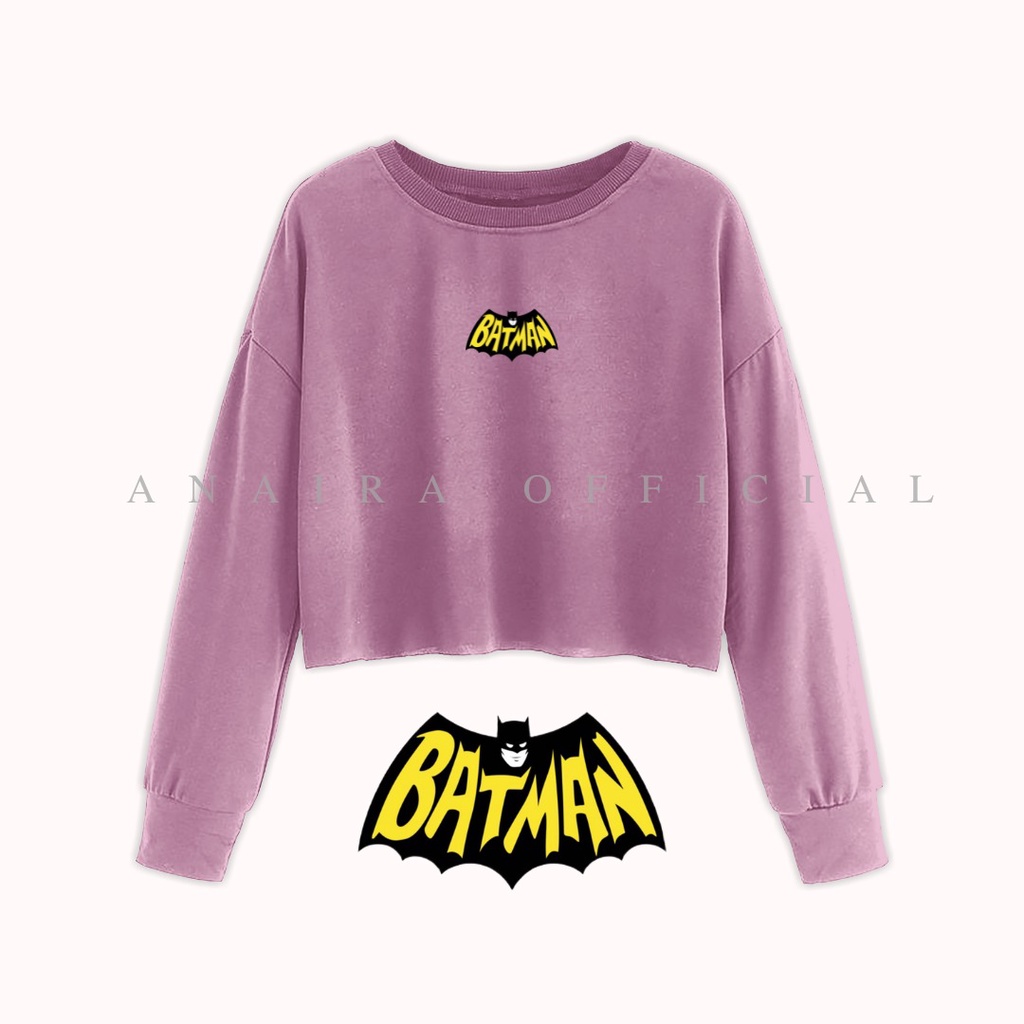 SWEATER CROP BATMAN ANAIRAOFFICIAL