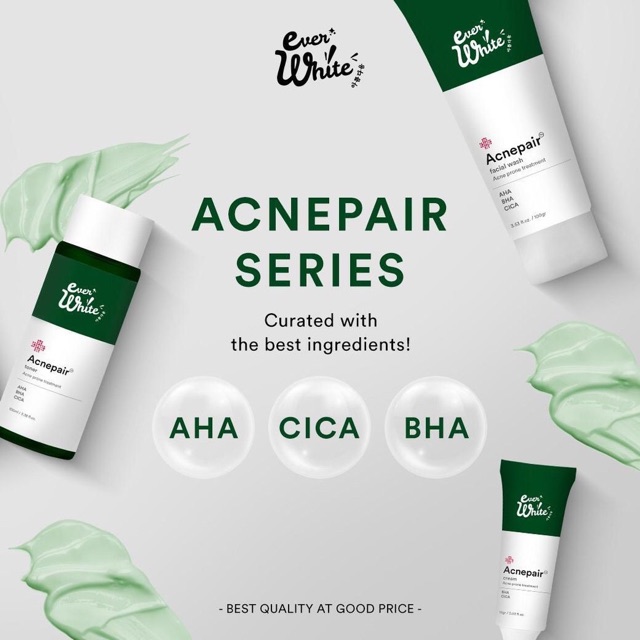 [NEW PACKAGING] EVERWHITE AcnePair paket