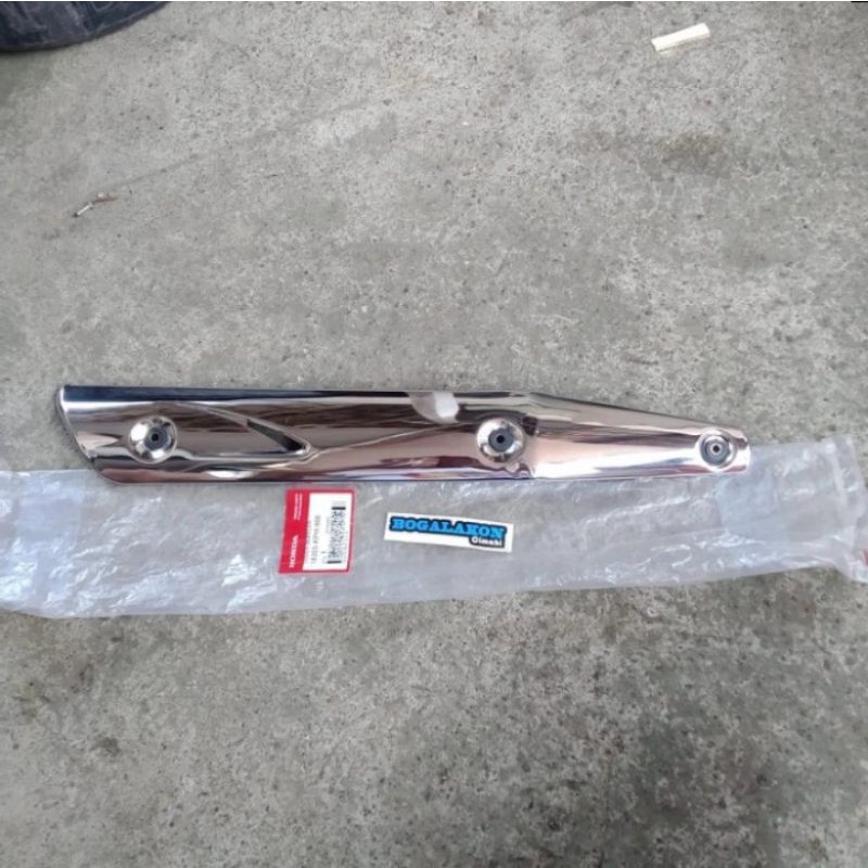 cover tameng pelindung knalpot Honda karisma X dan D original ahm