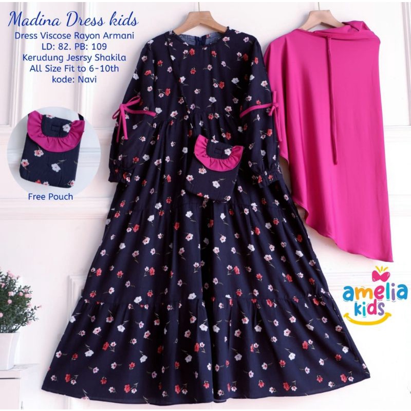 MADINA DRESS KIDS By AMELIA KIDS