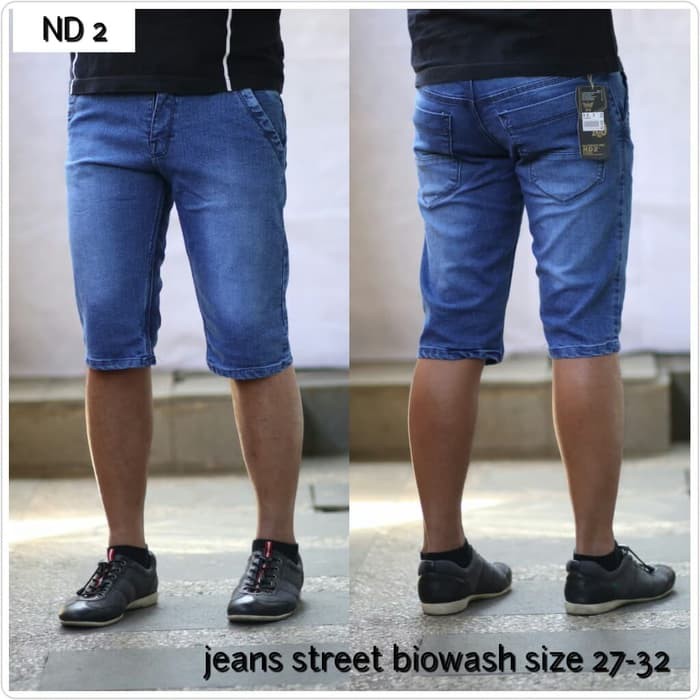 Celana jeans pendek pria/fhasion pria jeans pendek