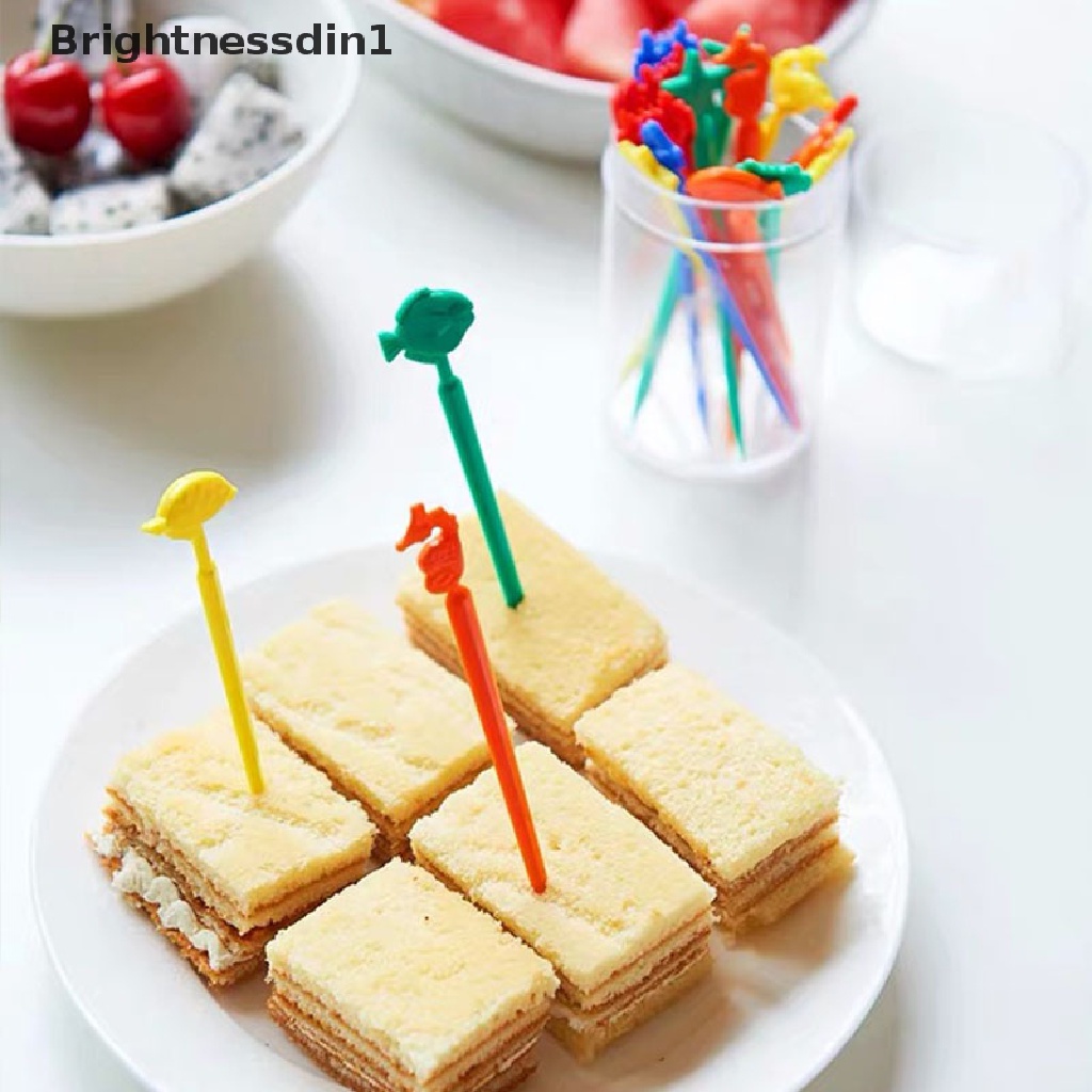 Set 20 Pcs Tusuk Gigi Buah Dessert Untuk Dekorasi Pesta