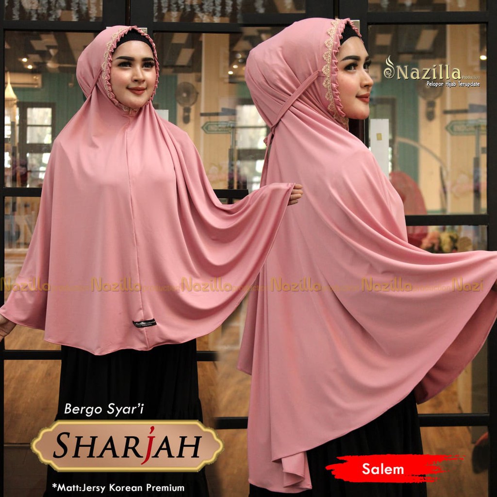 HIJAB INSTANT SHARJAH MASKER ORI AZZAHRA