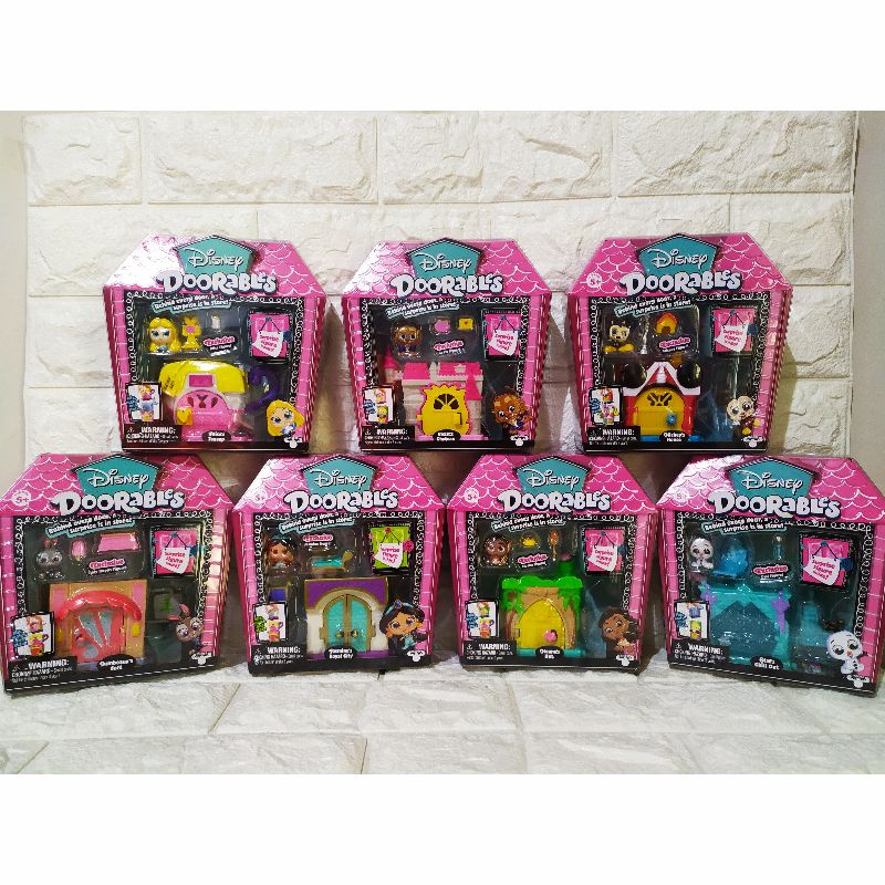 Doorables Disney Mickey Mouse / Doorables Disney Alice / Doorables Disney Jasmine / Doorables Disney
