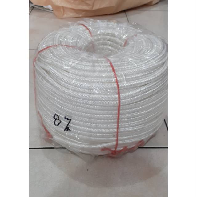 Tali pursik kepang karmantel lokal 8,10,12 mm /eceran