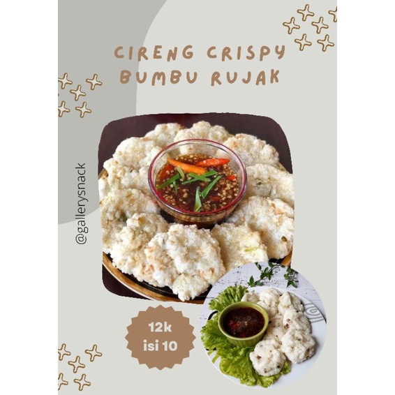 

(gallerysnack)-CIRENG KRISPI BUMBU RUJAK isi10