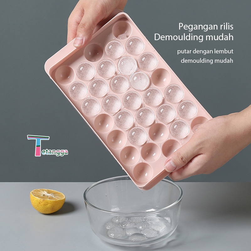 Cetakan Es Batu Sekat 18 + Tutup / Cetakan Es Honey Comb/ Cetakan Es Batu Silicone / Ice tray