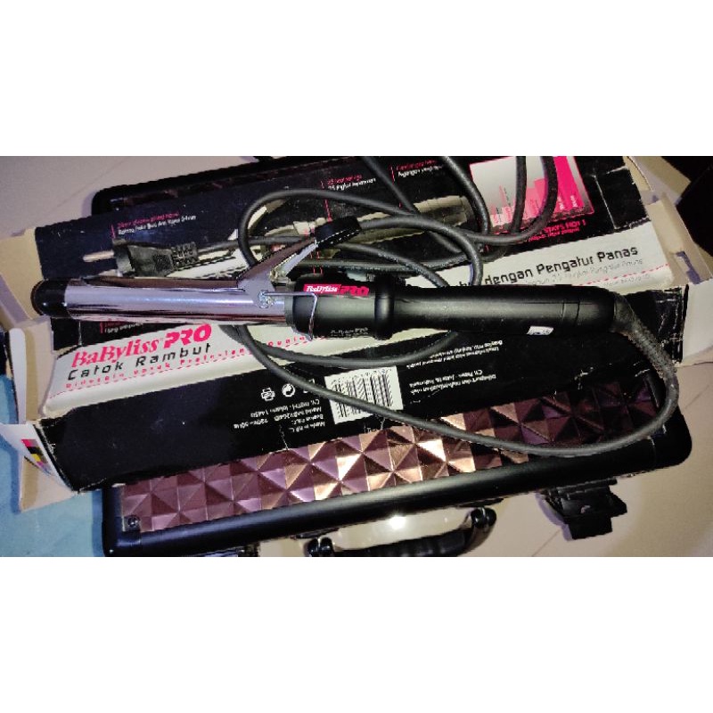 Preloved catok curly babyliss pro