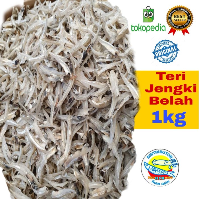 

ikan asin teri jengki belah vip 1kg AR035