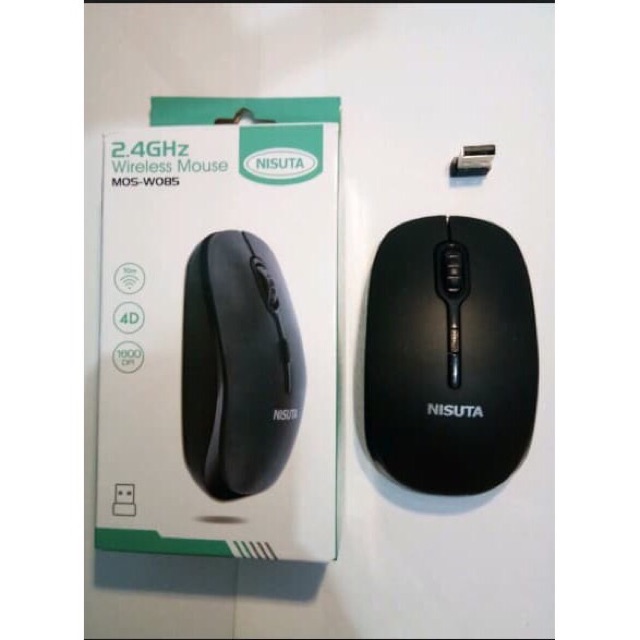 Mouse Wireless NISUTA/MIKUSO  Mouse 2.4GHz MOS-W085