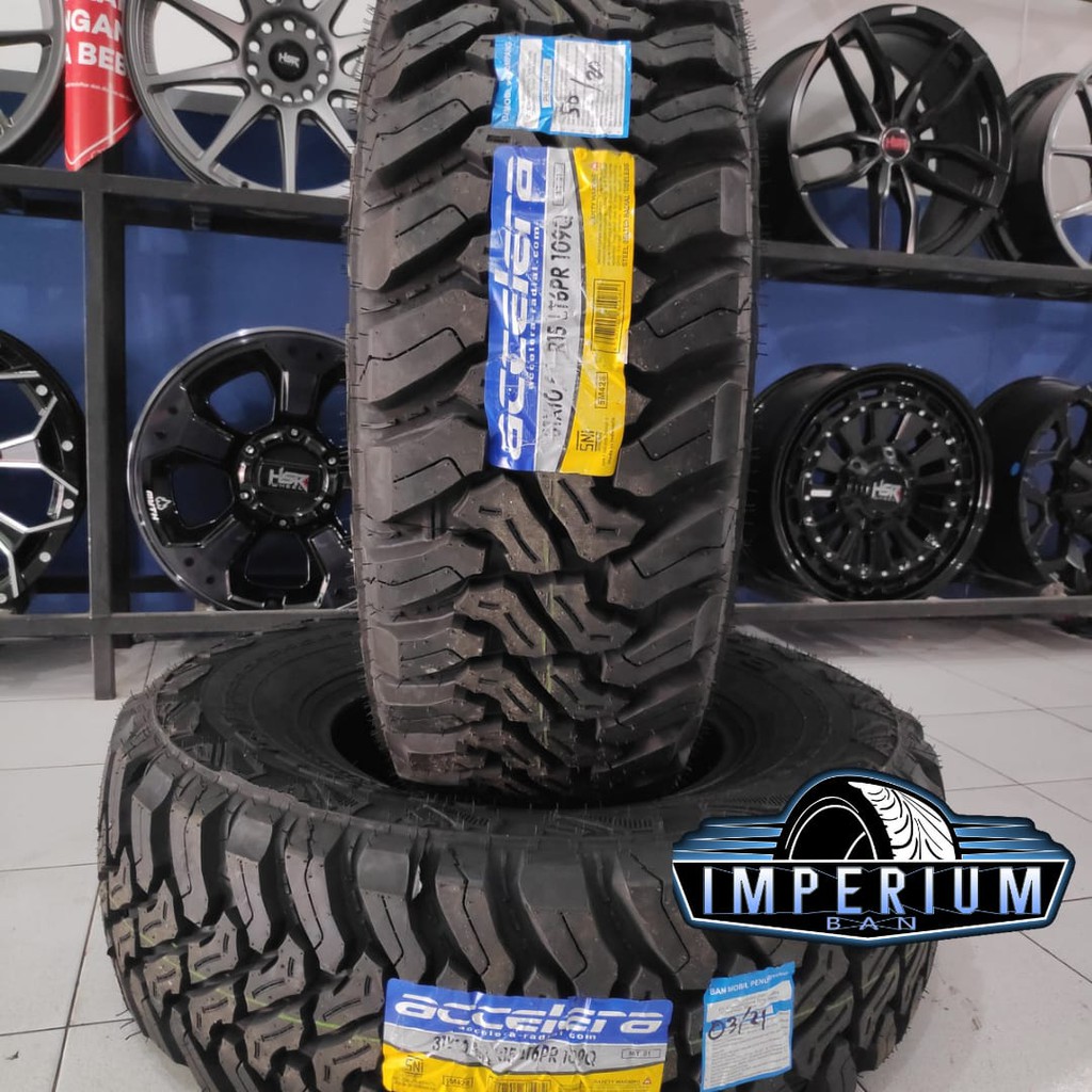 Ban Mobil Cangkul Ukuran 31 10,5 r15 Accelera M/T