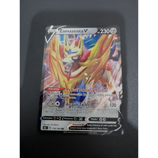 Kartu Pokemon Zamazenta V