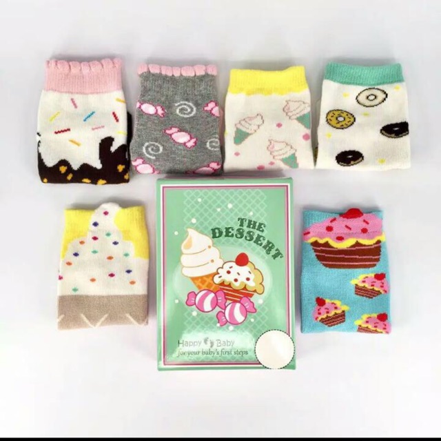 Happy Baby DESSERT 6-12m / Kaos Kaki Bayi