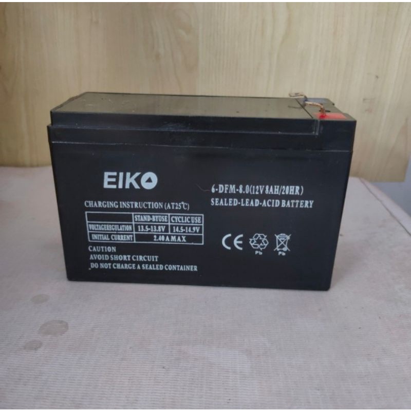 aki batrei tangki charge / tangki elektrik / sprayer elektrik 8Ah 12v