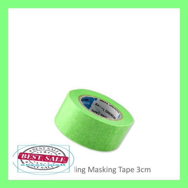 

Perawatankendaran740- Masking Tape Lakban Kertas Auto Detailing 3 Cm 20 Yards Bukan 3M 5090S