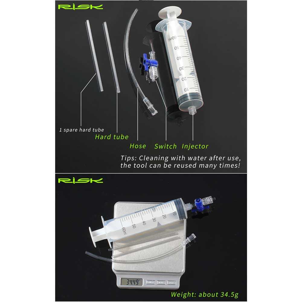 TG - HBF RISK Suntikan Cairan Ban Tubeless Sealant Injection Tool - RL225