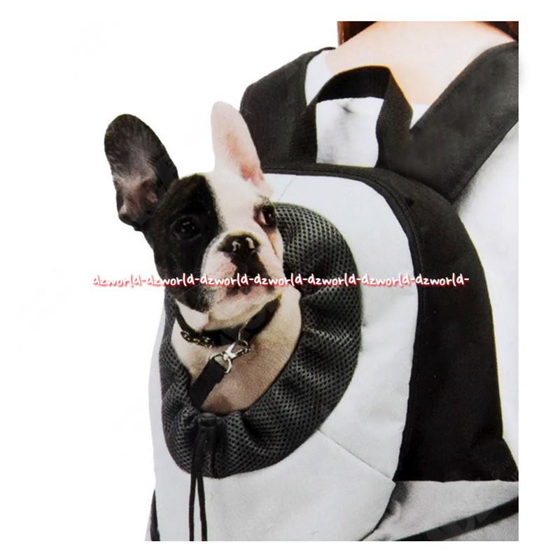 Ferplast Pets Bag Pack  Size S Tas Ransel Untuk Anjing Kucing Hewan Kecil