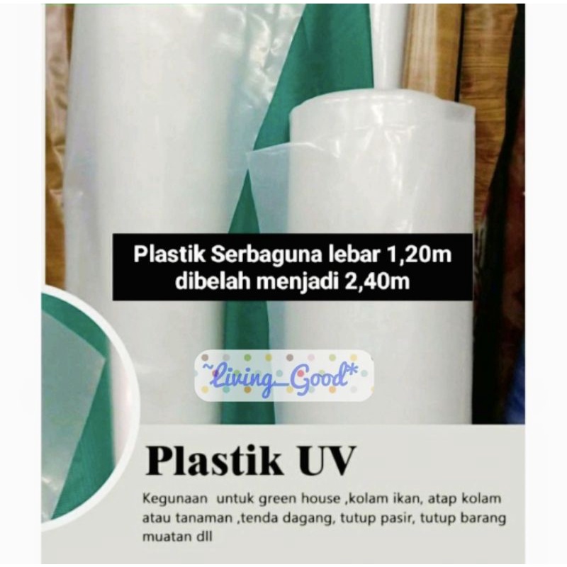 Jual Plastik Cor Meteran Tebal Plastik Kolam Ikan Plastik Uv Tutup