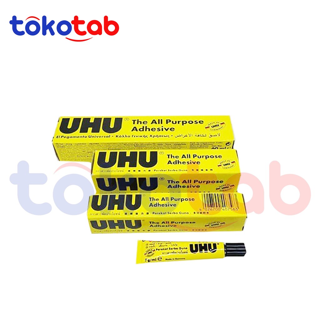 

Tokotab - Lem Bening UHU Tube all variant