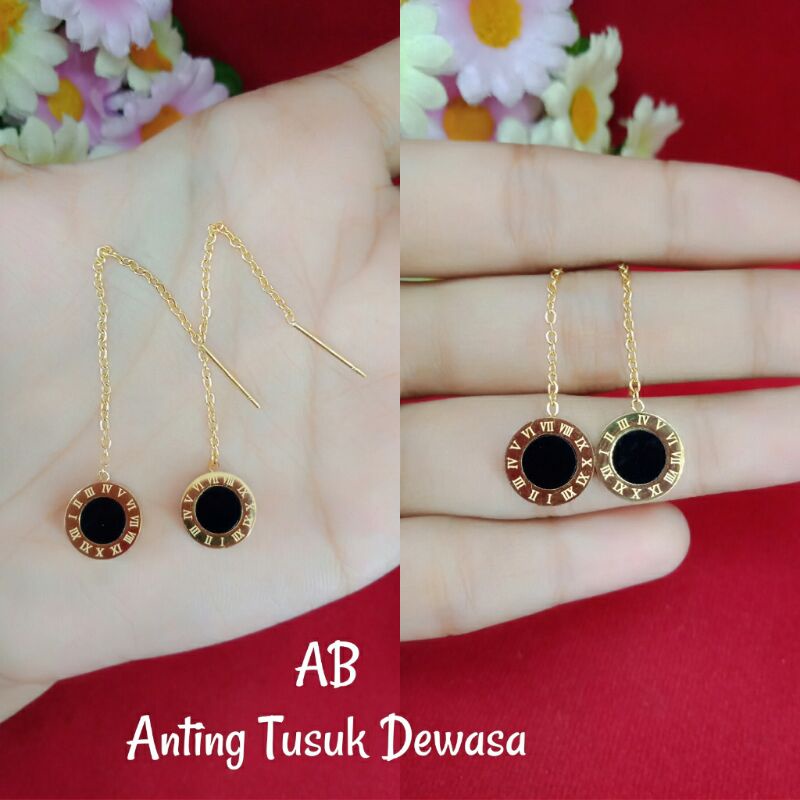 ANTING TUSUK TITANIUM/ANTING JARUM JUNTAY