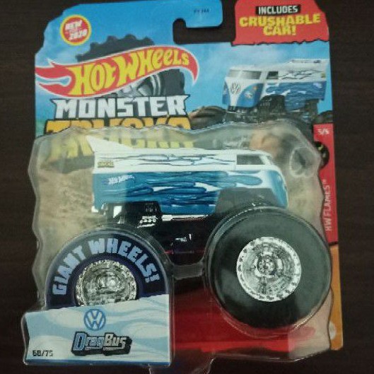 DragBus Monster Trucks Hotwheels Volkswagen