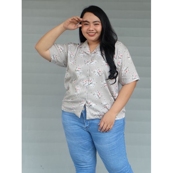  BAJU BIG SIZE WANITA  NUNA TOP Shopee Indonesia