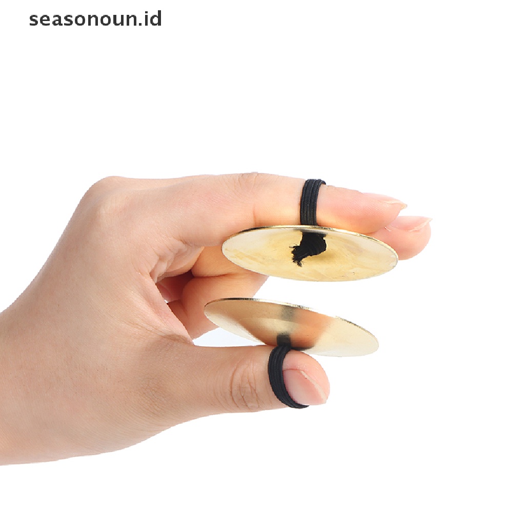 【seasonoun】 Child Musical Instrument Early Education Baby 1Pair Belly Dance Finger Dial Pads .