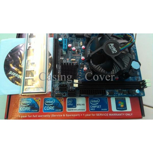 Paket (new) Mobo + core i3 2,9 ghz+ fan