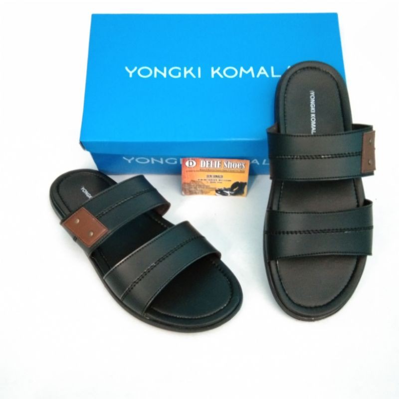 Sandal yongki komaladi pria casual terbaru