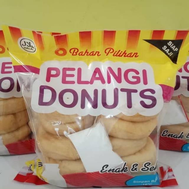 Donat Pelangi isi 10 Pcs