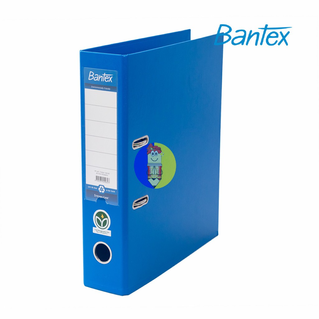 

Bantex Lever Arch File Ordner Plastic A4 7cm Blueberry #1450 62