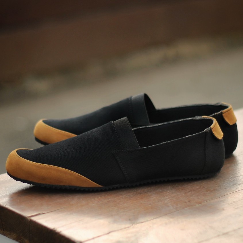 TONE 0.2 BLACK |FORIND x Reyl| Sepatu Canvas Vintage Klasik Casual Pria Boat Ori Original Footwear