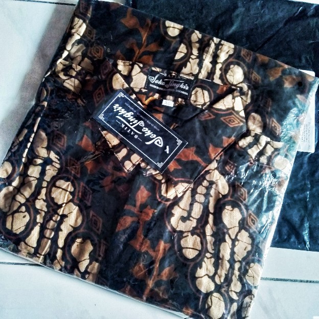 Size M L Xl Xxl Xxxl Bswart Batik Hrb026 Kenongo Hem Pendek Padi Pekalongan M L Xl Batik Pria Murah