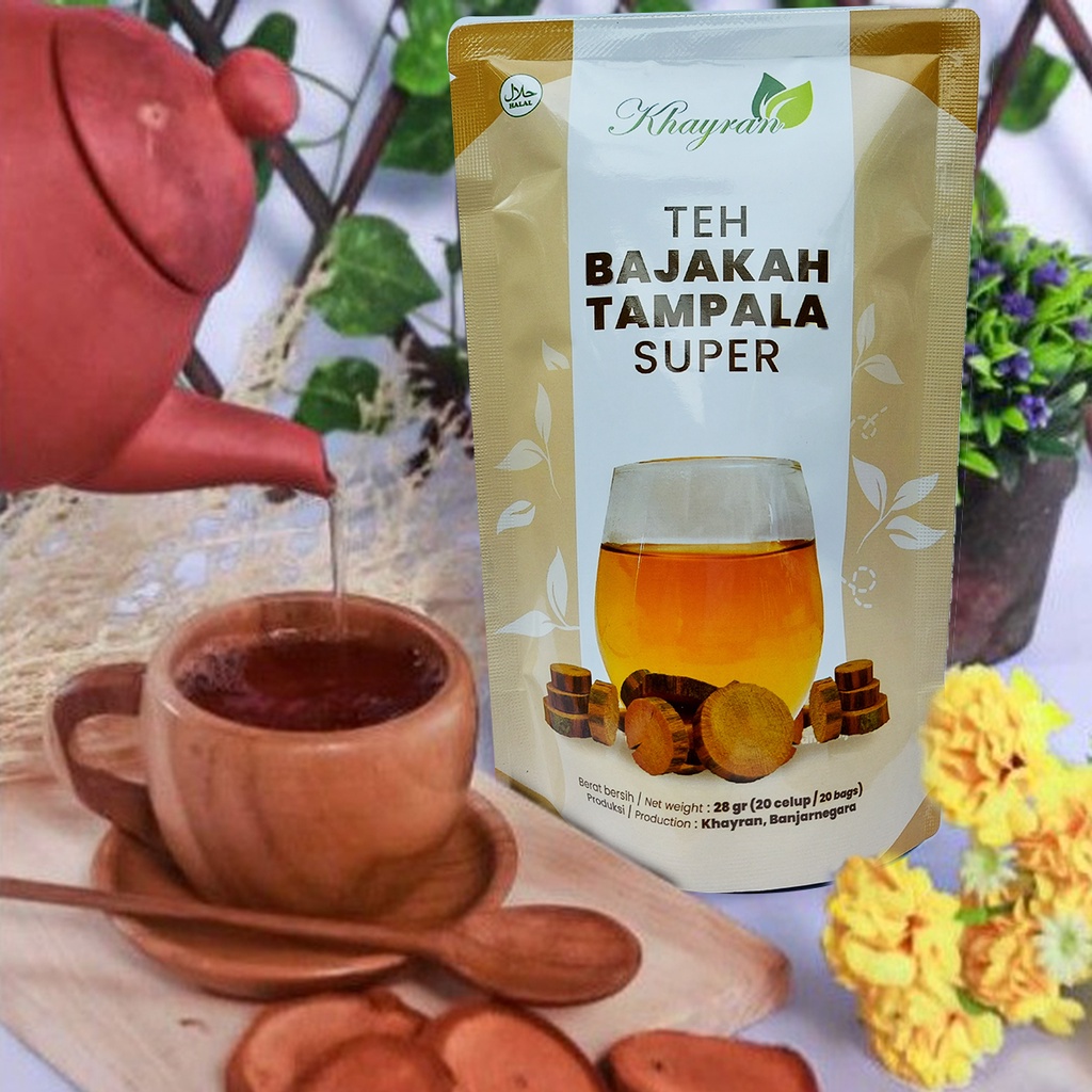 

teh bajakah PREMIUM - TEH CELUP BAJAKAH TAMPALA isi 20 bag