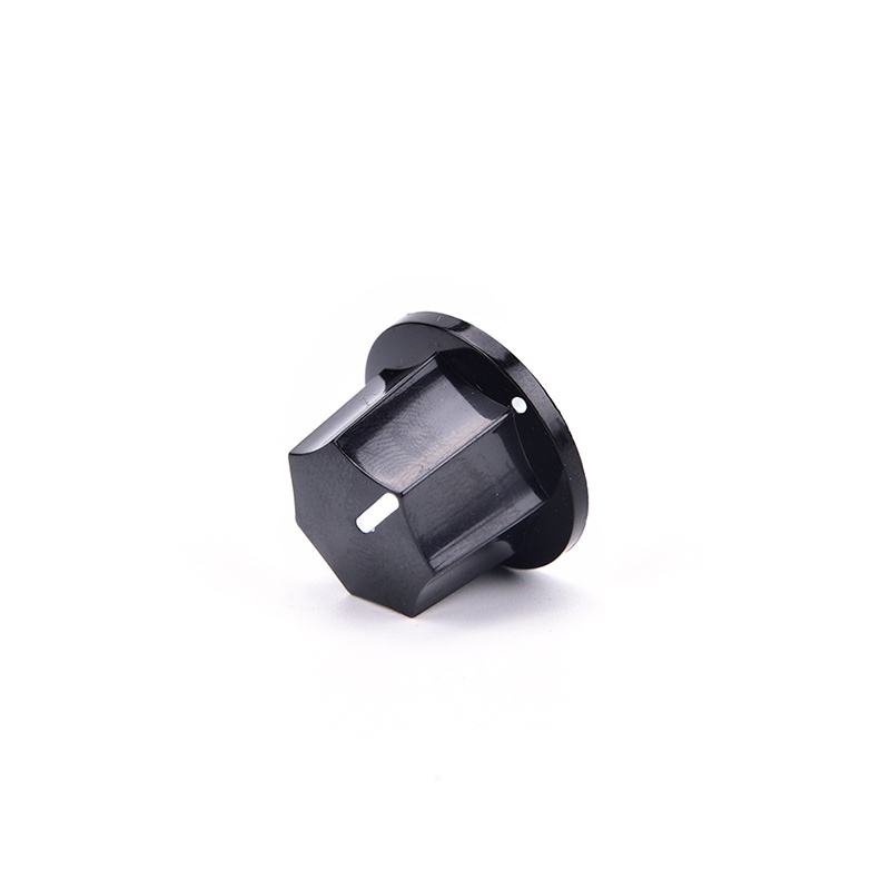 3pcs Knob Kontrol volume Nada Bahan Plastik Warna Hitam Gaya vintage Untuk Gitar bass jazz