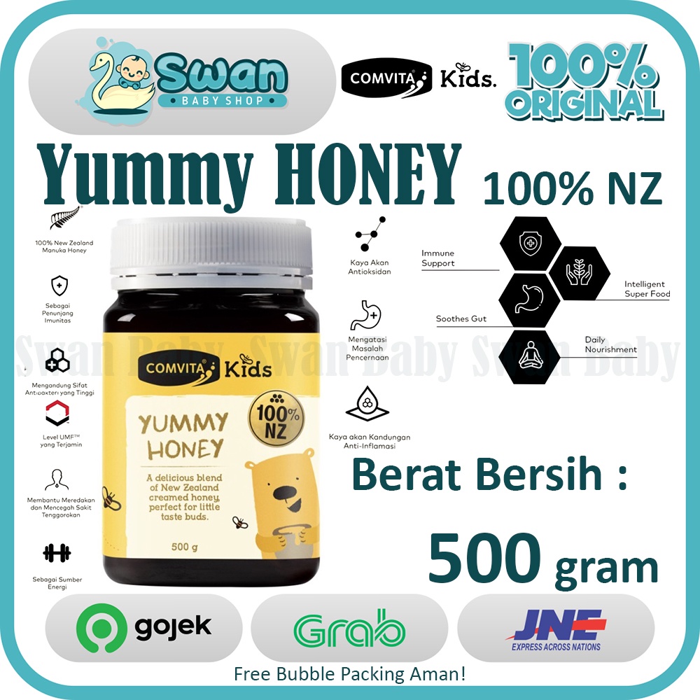 Comvita Manuka Kids Yummy Honey 500g