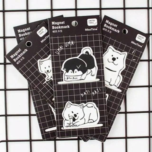 

Klip penjepit kertas magnet Shiba