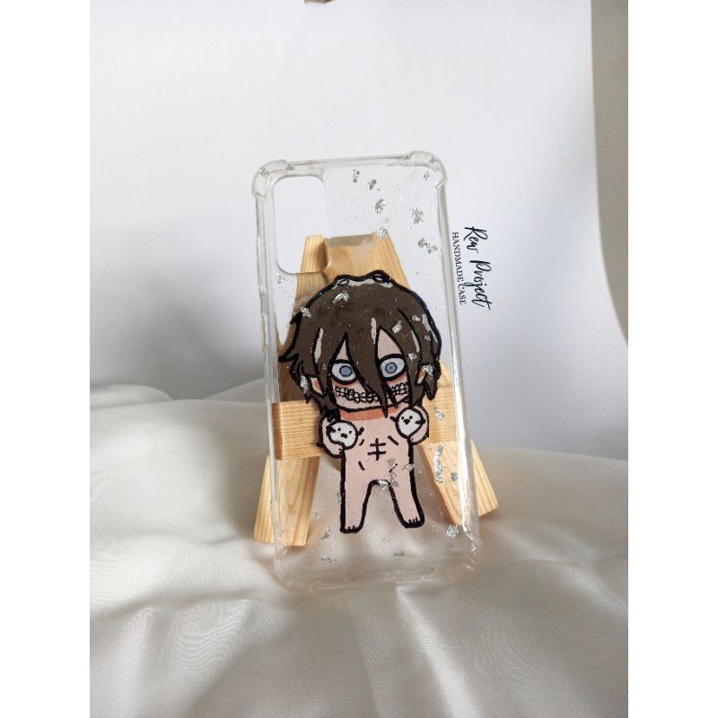 Rewproject Handmade Custom Resin Case Glow in the Dark Anime/Cartoon Painting Handpainted