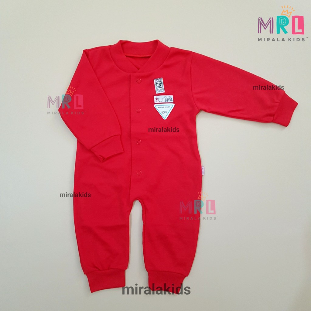 Nova Sleepsuit Jumpsuit Bayi - Nova Romper Panjang SNI