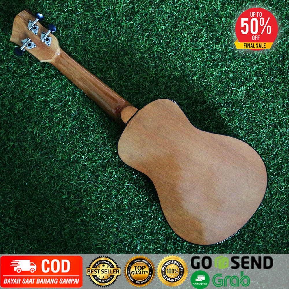 Promo Murah Ukulele Pare kencrung kentrung pare gitar kecil untuk anak motif bulat