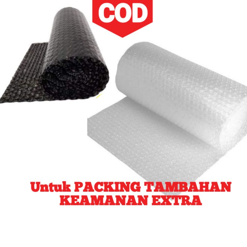 

PLASTIK BUBBLE WRAP TAMBAHAN PACKING PLASTIK PENGAMAN