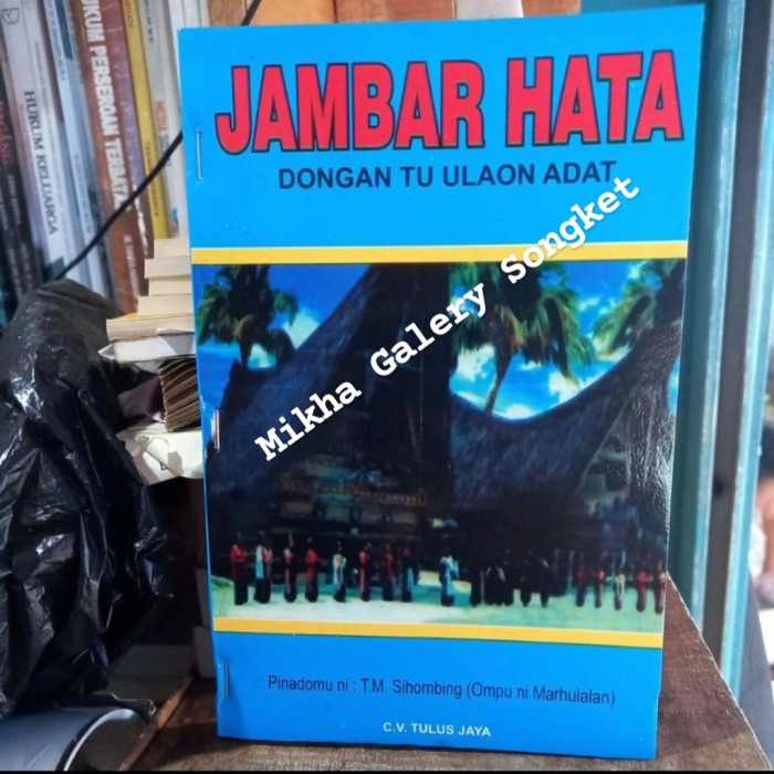 

DISKON SPESIAL BUKU JAMBAR HATA DONGAN TU ULAON ADAT TERBARU
